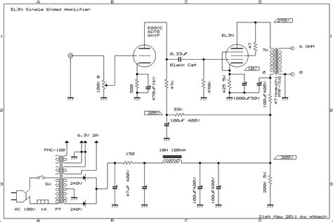 Power 10W. . Kt88 single ended schematic
